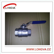 Steel Thread 2 Piece Ball Valve